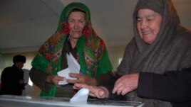 Оштағы сайлау. Қырғызстан, 4 наурыз 2012 жыл.