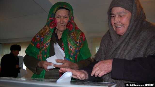 Оштағы сайлау. Қырғызстан, 4 наурыз 2012 жыл.