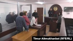 Суд по делу об убийстве 30-летней Ольги Чупразовой. Павлодар, 16 мая 2016 года.