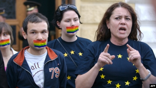 EU-backed legislation to prevent discrimination against Moldova's gay community and other minorities is meeting with fierce opposition in some parts of the country. (file photo)