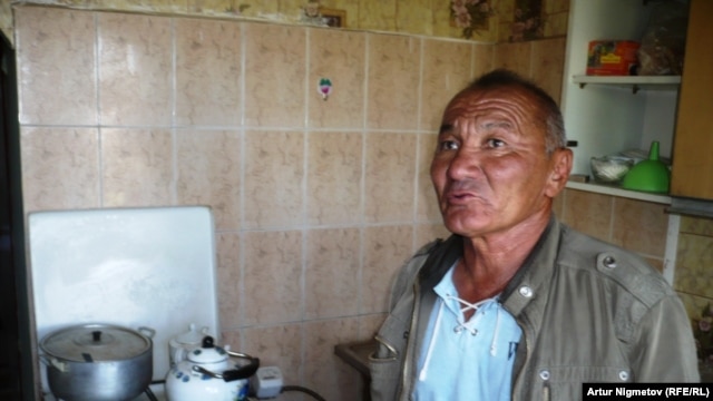 Fifty-eight-year-old striking Kazakh oil worker Myrzabai Lesov: "My kids tried to persuade me to go back to work, but I couldn't leave the guys at the square. How could I ever look them in the eyes again?"