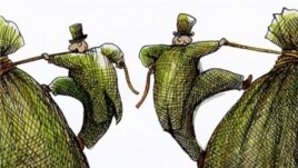 ოლექსი კუსტოვსკის კარიკატურა "კაპიტალიზმი"
