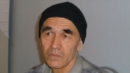 Azimjan Askarov in prison in March