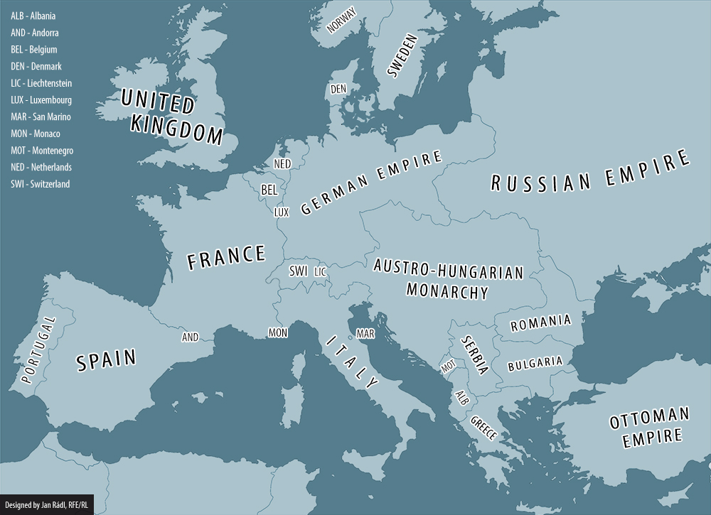 european empires 1914