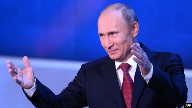 Russia's President Vladimir Putin pledged that the government will "continue to do everything necessary to secure the necessary conditions for their work, for their genuine independence in the transmission of information."