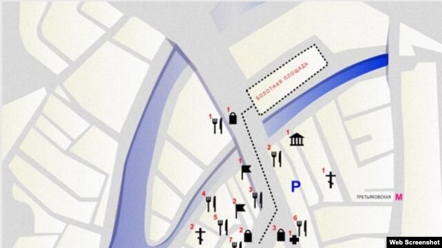 One of the maps from "Bolshoi gorod"