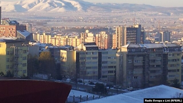 Pamje e Prishtinës në mëngjes