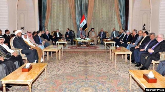 اجتماع لكبار السياسيين العراقيين