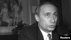 The new documentary Who Is Mr. Putin looks at the Russian president's ascent to power, starting with his early days working in the St. Petersburg mayor's office. (file photo).