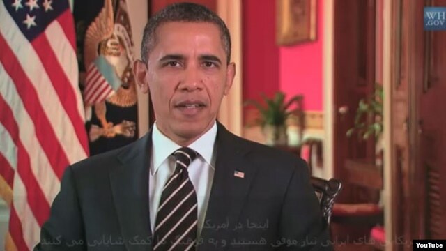 U.S. President Barack Obama greets Iranians on Norouz on March 20.