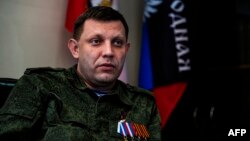 "By burning down houses, we saved our lives and the lives of our people," says Aleksandr Zakharchenko. (file photo)
