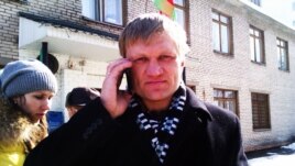 Belarusian opposition activist Syarhey Kavalenka