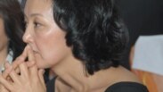 Салтанат Атушева, вдова лидера казахской оппозиции Алтынбека Сарсенбаева. Алматы, 2009 год. 