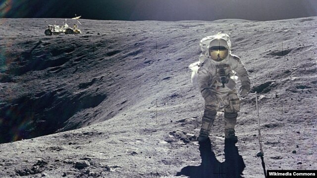 Astronaut Charles Duke walked on the moon as part of Apollo 16 in April 1972.