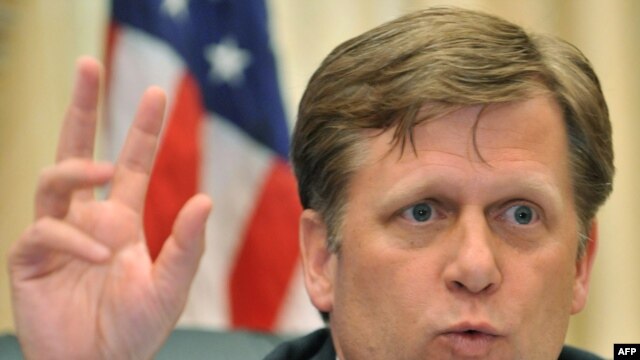 U.S. President Barack Obama's top Russia adviser, Michael McFaul