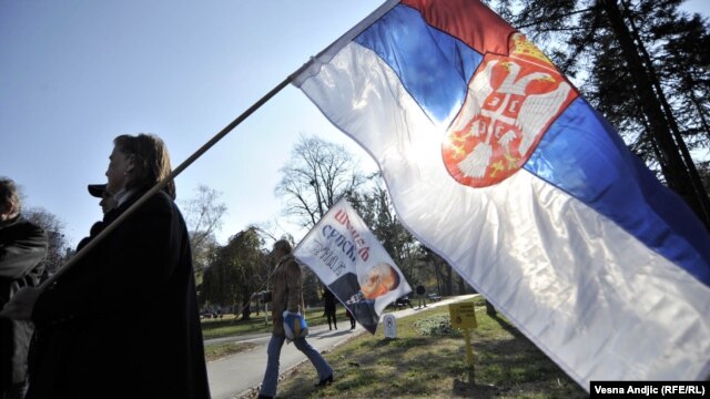 Protest u beogradu nakon oslobađajuće presude hrvatskim generalima