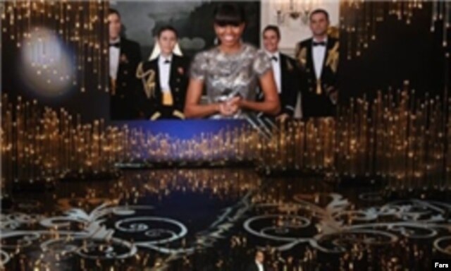 The Fars version of Michelle Obama's Oscar appearance