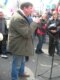 Protests near the Constitutional Court in Kyiv on April 19 (RFE/RL)