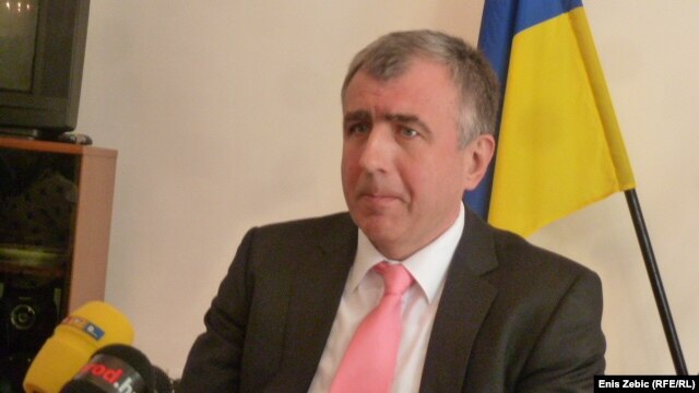 Veleposlanik Levčenko na konferenciji za tisak, 13. ožujka 2014.