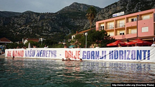 Protest protiv projekta "Gornji horizonti"