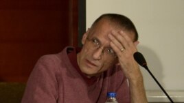 Nenad Dimitrijević na konferenciji u Beogradu, 21. septembar 2012.