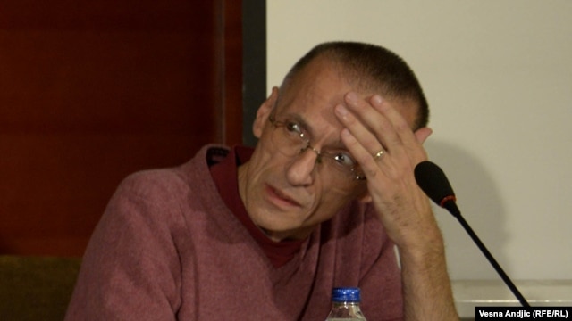 Nenad Dimitrijević na konferenciji u Beogradu, 21. septembar 2012.