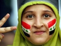 Iraqi fan in Jakarta (AFP)
