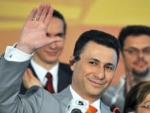 Macedonia -- Prime Minister Nikola Gruevski