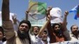 Supporters of the Islamist Pakistani party Jamaat-e Islami protest against an online competition to draw pictures of the Prophet Muhammad on Facebook in Peshawar in 2010. Facebook also faced a temporary ban.