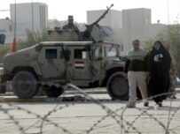 A roadblock in Baghdad on January 11 (epa)