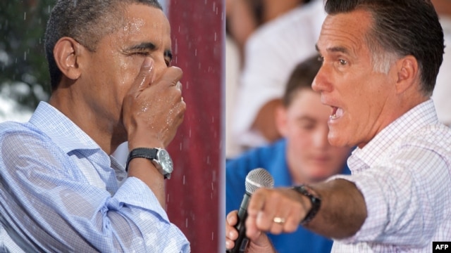Barack Obama i Mitt Romney