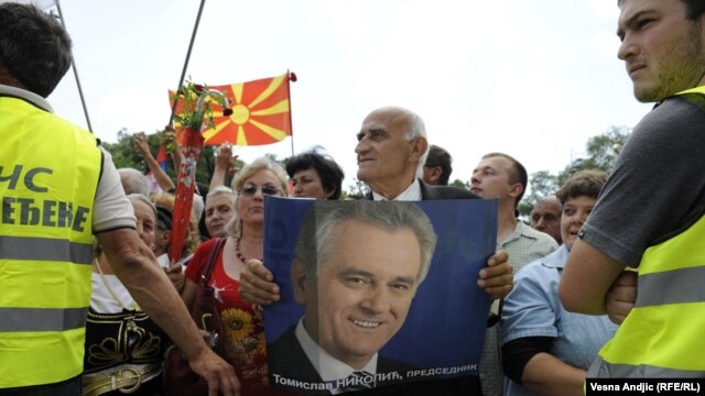 Pristalice Tomislava Nikolića uoči njegovog polaganja zakletve