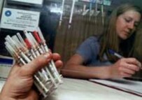A Russian NGO conducts a needle-exchange program (courtesy photo)