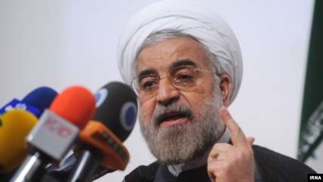 حسن روحانی، رئیس جمهور منتخب در انتخابات یازدهم ریاست‌جمهوری ایران.