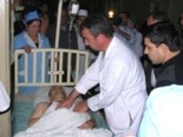 Haziyev in the hospital (Turan)