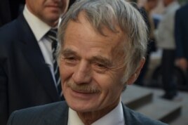 Қырым татарларының лидері Мұстафа Жемилев.