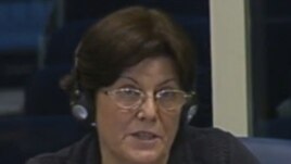 Eva Tabo u sudnici, 26. travnja 2012.