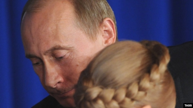 Владимир Путин и Юлия Тимошенко. Фото ИТАР-ТАСС