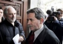 Slobodan Samardzic, Serbia'a chief delegate, arriving for talks on Kosovo's status in Vienna on 20 February (epa)