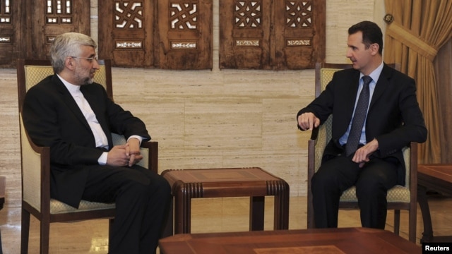 Takimi Bashar al-Assad - Said Jalili në Damask