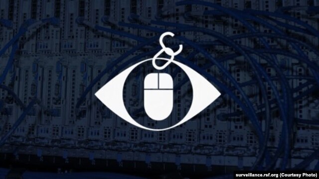 RSF's logo for its "Enemies of the Internet" report