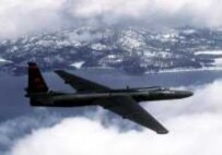 The U-2 can fly at altitudes that can exceed 25 kilometers
