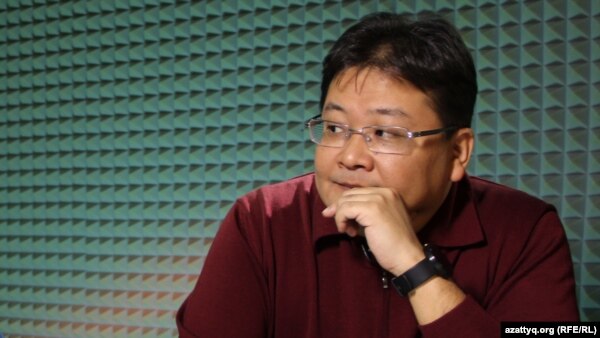 Саясаттанушы Айдос Сарым.