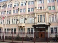 The reconstructed headquarters of Grozneftegaz in Grozny (TASS)