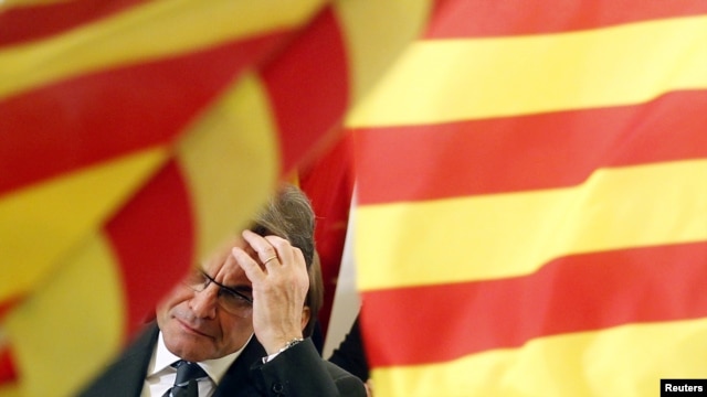 Artur Mas, liderul Alianței pentru Uniune și Convergență din Catalonia