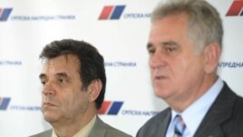 Vojislav Koštunca i Tomislav Nikolić