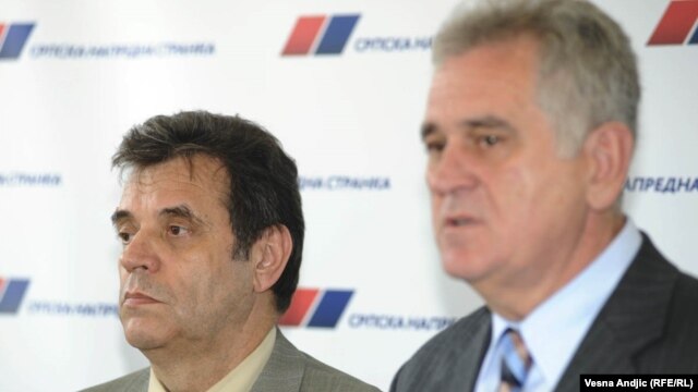 Vojislav Koštunca i Tomislav Nikolić