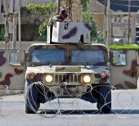 A security patrol in the disputed city of Kirkuk (epa file photo)