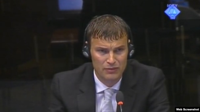 Evledin Pašić svjedoči na suđenju Ratku Mladiću, 10. srpanj 2012.