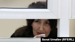 Косметолог из Москвы Эльвира Абдулаева во время суда. Уральск, 14 июня 2016 года.